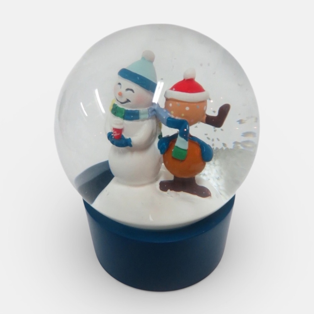 TIM HORTONS 2023 Christmas Holiday Snow Globe Collectable Glass New In Box